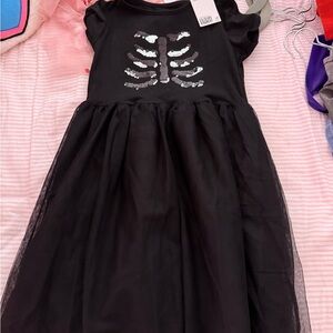 H&M Black Sequin Kids Dress